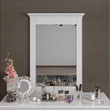 Modern Country Inspired, Mirror Frame, Timeless Design & Elegant with Embellish Details Featuring Unique Aesthetics by Bolivar Series W1596102403