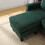 Velvet Sectional Couch with Reversible Chaise, L Shaped Sofa with Ottoman for Small Apartment W1598P191777