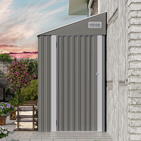 Campcraft Optional two-color storage shed, single hinge door, solid structural design, good ventilation, surface with protective film, and suitable for various scenarios W1598P283837