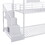 Metal bunk bed with slide and steps W1609S00002