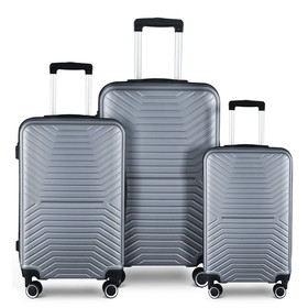 Luggage Sets Expandable Abs Hardshell 3pcs Clearance Luggage Hardside Lightweight Durable Suitcase Sets Spinner Wheels Suitcase with Tsa Lock 20In/24In/28In