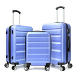 3-Piece Luggage(20inches,24inches,28inches)Featuring 360°Rotating Wheels and TSA Lock ABS Hard Shell yet Practical Design Suitable for both Men and Women P-W1625P181528