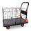 Foldable Platform Push Hand Truck Cart, Basket Cage Cart, 660 lbs. Weight Capacity W162677011