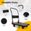 1100 lbs. Capacity Platform Cart Heavy-Duty Dolly Folding Foldable Moving Warehouse Push Hand Truck Wheel W1626P144359