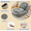 Human Dog Bed,Lazy Sofa Couch,5 Adjustable Position,sit,sleep,fold,suit to put in bedroom, living room,Space Saving Design W1628P146711