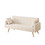 71.7 inch beige teddy fleece sofa bed Bring two throw pillows W1658120160