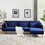 BULE right noble concubine Variable bed sofa living room folding sofa,right noble concubine W1658S00009