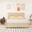 W1670P147577 Light beige+Linen+Box Spring Not Required+Full+Wood