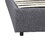 Full Upholstered Platform Bed with Lifting Storage, Full Size Bed Frame with Storage and Tufted Headboard,Wooden Queen Platform Bed for Kids Teens Adults,No Box Spring Needed(Queen, Gray)