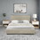 W1670S00014 Light beige+Linen+Box Spring Not Required+Full+Wood