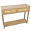 Console Table with 2 Drawers, Sofa Table, Entryway Table with open Storage Shelf, Narrow Accent Table with rattan design for Living Room/Entryway/Hallway, Natural Color W167382610