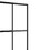 Framed Glass Shower Screen 34" Width x 72"Height with 1/4"(6mm) Silk-printing Tempered Glass, black aluminum and support bar W1675P165023