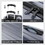 Luggage 3 Piece Sets with Spinner Wheels ABS+PC Lightweight (20/24/28), Grey W1689110639