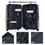 Luggage Sets ABS+PC Hardshell 3pcs Clearance Luggage Hardside Lightweight Durable Suitcase sets Spinner Wheels Suitcase with TSA Lock (20/24/28), RoseGold W1689140092