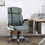 Swivel Office Room Chair Executive Desk Chair Velvet W1692P169876