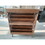 Medieval Modern Independent Shoe Cabinet, 31.5-inch Walnut Shoe Storage Cabinet, Fence Shoe Cabinet with 2 Flip Drawers, Suitable for Corridors and Entrances W1706P311094