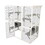 XPT018 cat cage box lovely house cute pet play speace Wooden White Medium W1711S00003