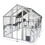 XPT019 cat cage box lovely house cute pet play speace Wooden White Big for backyard room W1711S00004