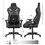 KARNOX Ergonomic Gaming Chair,Adjustable Office Computer Chair with Lumbar Support,Tall Back Swivel Chair with Headrest and Armrest,Comfortable Reclining Video Desk Chair with Suede Padded Sea