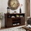 Traditional TV Media Stand Farmhouse Rustic Entertainment Console for TV Up to 65" with Open and Closed Storage Space, Espresso, 60"W*15.75"D*34.25"H W1758109217