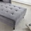 64" Velvet Chaise,Mid-Century Modern Chaise Furniture,Sleeper for Living Room,Apartment,Tool-Free assembly. (Gray) W176594453