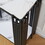 2 Tier Faux Marbling Console Table, Living Room Sofa Table, Modern Narrow Entryway Table, Hallway Entrance Table, Adjustable Feet, for Entrance, Hallway, Black W1765P143347