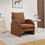 Modern Sherpa Upholstered Accent Chair, Comfortable Living Room Armchair, Lounge chair for Bedroom, and Office - Stylish and Ergonomic Design W1765P169733