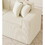 Versatile Modular Loveseat Sofa for Modern Living Room - Deep-Seated Comfort Couch, Soft Corduroy Fabric Upholstery, Compact Sectional Design for Small Spaces, Perfect for Apartments, Home Decor, and