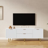 warm white TV cabinet, for Living Room Bedroom W1778110328