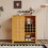 Storage Cabinet, Rattan Cabinet with 2 Adjustable Shelves,Sideboard Buffet Cabinet, wine cabinet,Coffee Bar Cabinet for Living Room W1778138369