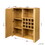 Storage Cabinet, Rattan Cabinet with 2 Adjustable Shelves,Sideboard Buffet Cabinet, wine cabinet,Coffee Bar Cabinet for Living Room W1778138369