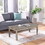Coffee Table, Lift Top Coffee Tables for Living Room,Rising Tabletop Wood Dining Center Tables with Storage Shelf and Hidden Compartment W1781110852