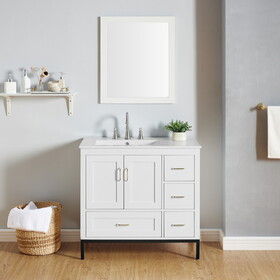 Bathroom vanity, White W1781P151672