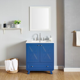 Bathroom vanity, Blue W1781P151682