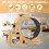 Cat Wheel 6-in-1 Cat Exercise Wheel,Upgraded Cat Wheel Exerciser for Indoor Cats,Large Cat Treadmill,Cat Running Wheel with Silent Wheel,Cat Walking Wheel Cat Furniture Cat Toys W1790133437