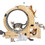 Cat Wheel 6-in-1 Cat Exercise Wheel,Upgraded Cat Wheel Exerciser for Indoor Cats,Large Cat Treadmill,Cat Running Wheel with Silent Wheel,Cat Walking Wheel Cat Furniture Cat Toys W1790133437