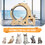 Cat Wheel 6-in-1 Cat Exercise Wheel,Upgraded Cat Wheel Exerciser for Indoor Cats,Large Cat Treadmill,Cat Running Wheel with Silent Wheel,Cat Walking Wheel Cat Furniture Cat Toys W1790133437