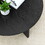 36" Round Coffee Table, Wooden Coffee Tables for Living Room Reception Room(Black) W1801110322