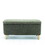 Basics Upholstered Storage Ottoman and Entryway Bench GREEN W1805137542