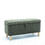 Basics Upholstered Storage Ottoman and Entryway Bench GREEN W1805137542