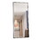 Tempered mirror 71" x 32" Tall Full Length Mirror with Stand, Black Wall Mounting Full Body Mirror, Metal Frame Full-Length Mirror for Living Room, Bedroom