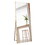 Tempered mirror 71" x 32" Tall Full Length Mirror with Stand, Gold Wall Mounting Full Body Mirror, Metal Frame Full-Length Mirror for Living Room, Bedroom