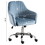 Accent chair Modern home office leisure chair with adjustable velvet height and adjustable casters(LIGHTBLUE) W1807P149917