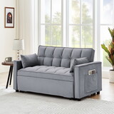 Sleeper Sofa Couch w/Pull Out Bed, 55
