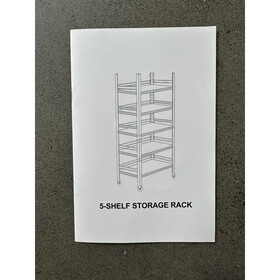 72"H Heavy Duty Storage Shelves Adjustable 5-Tier Metal Shelving Unit with Wheels for 1750LBS Load Kitchen, Garage, Pantry, and More