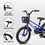 Kids Bike 16 inch for Boys & Girls with Training Wheels, Freestyle Kids' Bicycle with Bell,Basket and fender. W1856142517