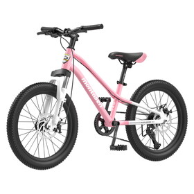 24" Youth Bike Kids Bike for Boys and Girls with Suspension Fork, 7-Speed Drivetrain, Multiple Colors. W1856P145928