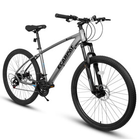 A2757 27 inch Mountain Bike 21 Speeds, Suspension Fork, Aluminum Frame Disc-Brake for Men Women Mens MTB Bicycle Adlut Bike W1856P162617