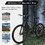 A2757 27 inch Mountain Bike 21 Speeds, Suspension Fork, Aluminum Frame Disc-Brake for Men Women Mens MTB Bicycle Adlut Bike W1856P162618