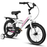 A14115 Kids Bike 14 inch for Boys & Girls with Training Wheels, Freestyle Kids' Bicycle with fender and carrier. W1856P206248